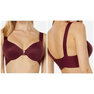 Spanx Bra-llelujah! Full Coverage Bra Bordeaux Burgundy 36D